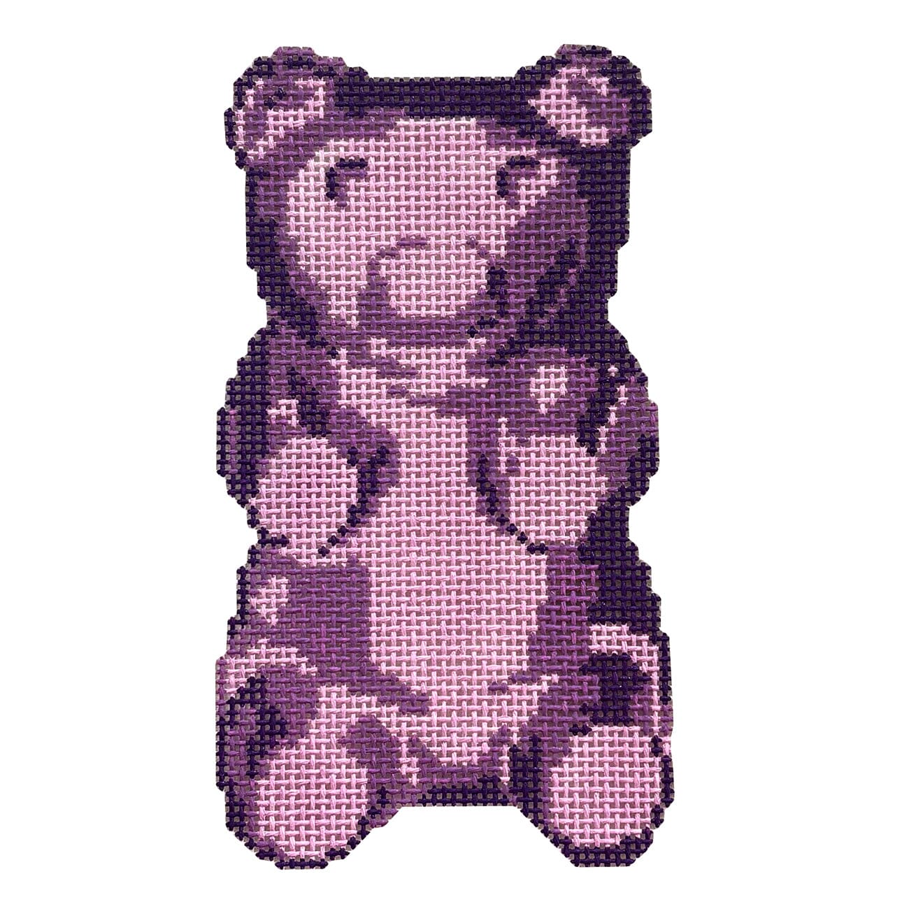 Purple Gummy Bear Painted Canvas Prepsetter - 1