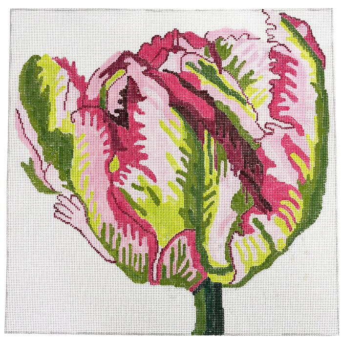Regal Princess Tulip 15" Painted Canvas Jean Smith - 1