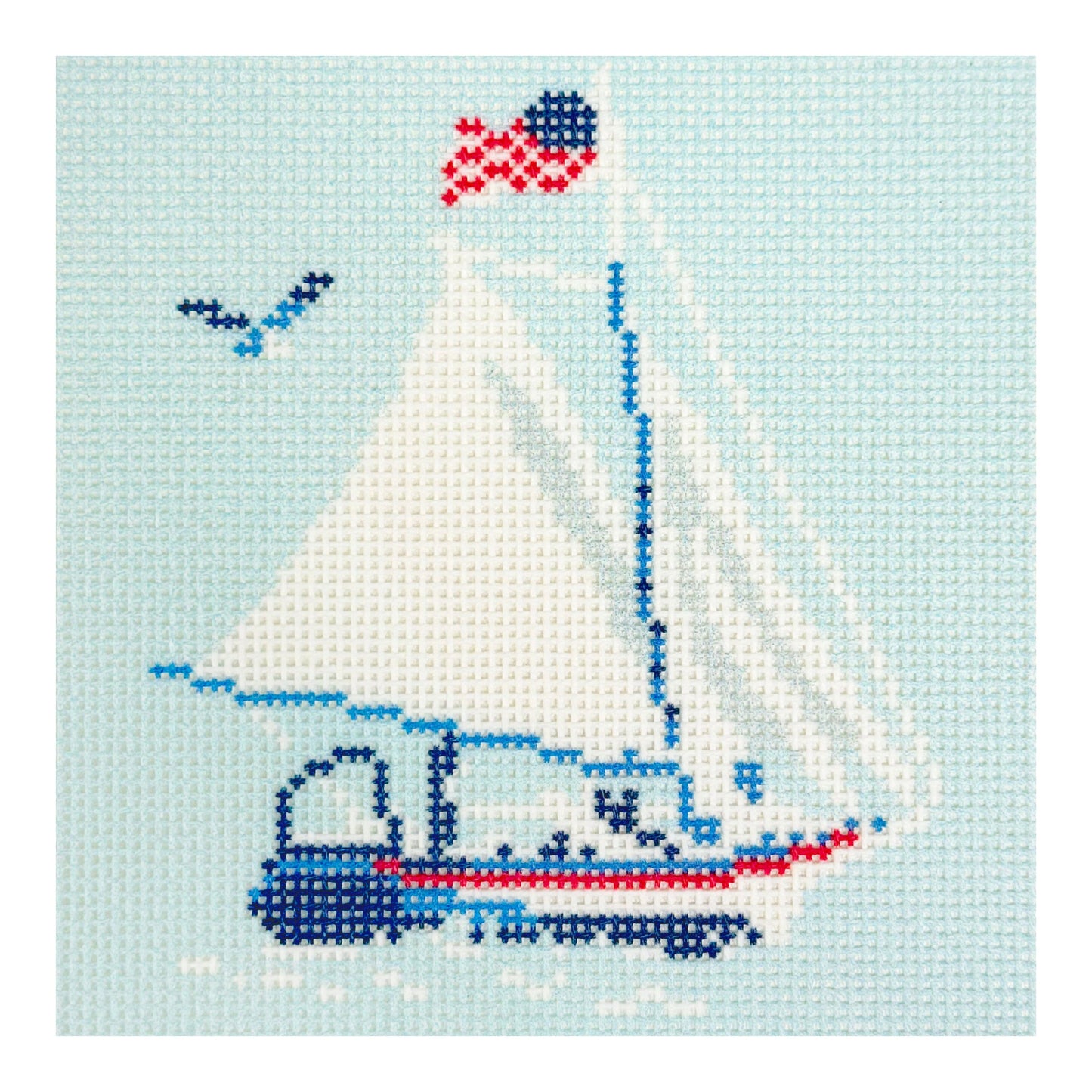 Regatta Coaster - Small Clipper Printed Canvas Kirk & Bradley