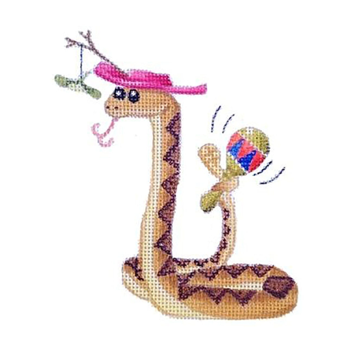 Ringo Rattle Painted Canvas Kirk & Bradley - 1