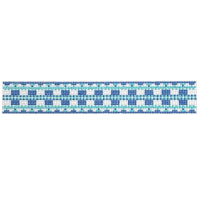 Rosemade Delft Painted Canvas Wipstitch Needleworks - 1