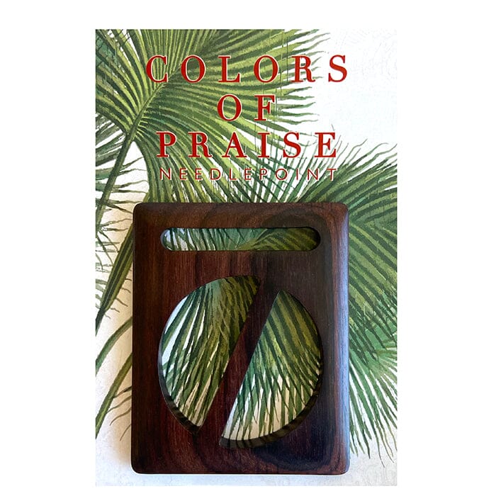 Rosewood Hip Belt Buckle Painted Canvas Colors of Praise