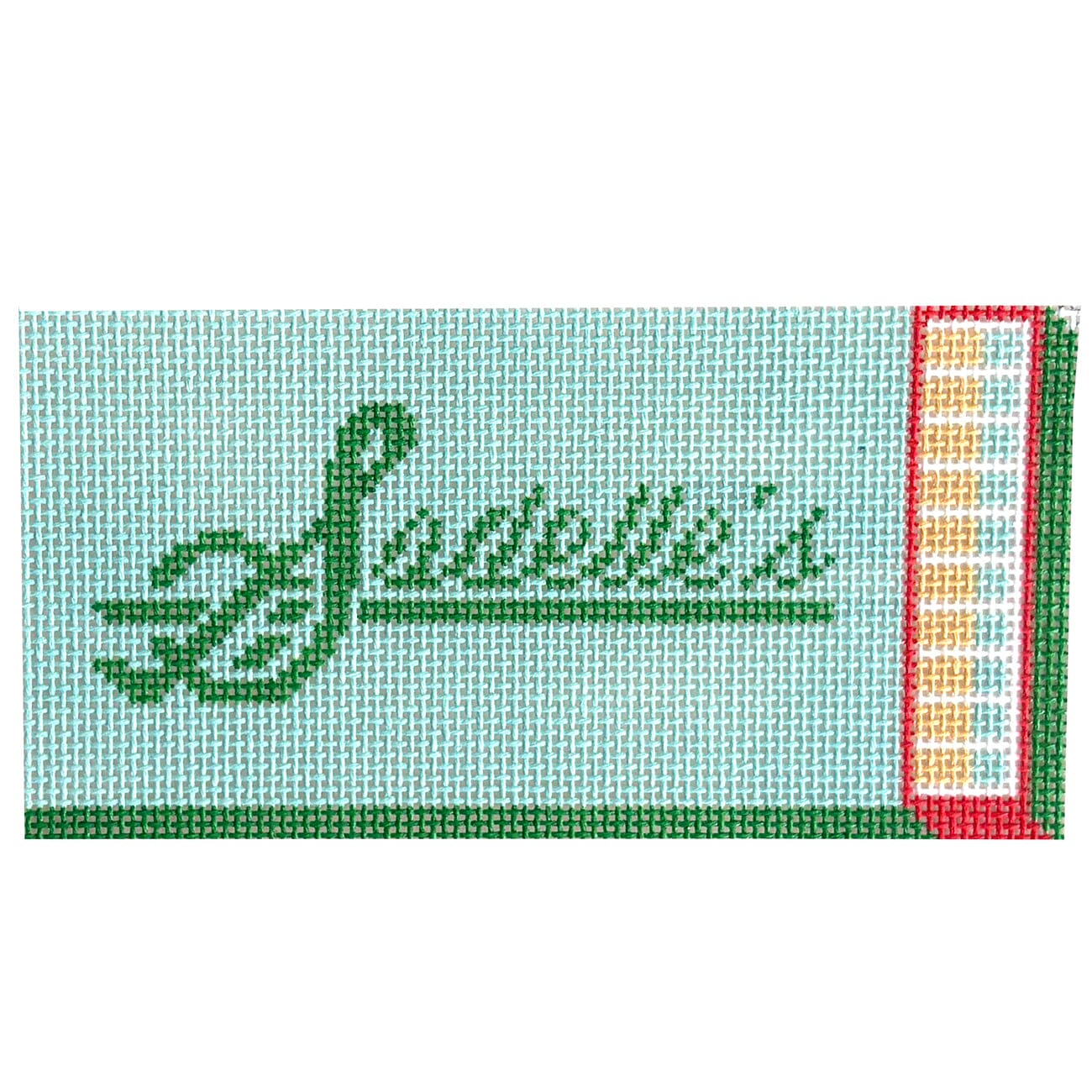 Sadelle's Matchbox Ornament | Needlepoint.Com