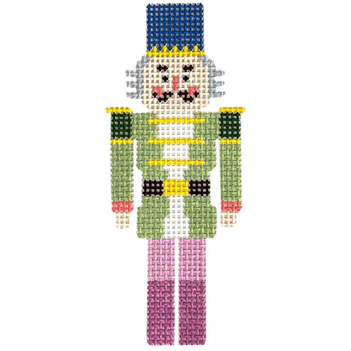 Sage Green Nutcracker Painted Canvas Coco Frank Studio - 1