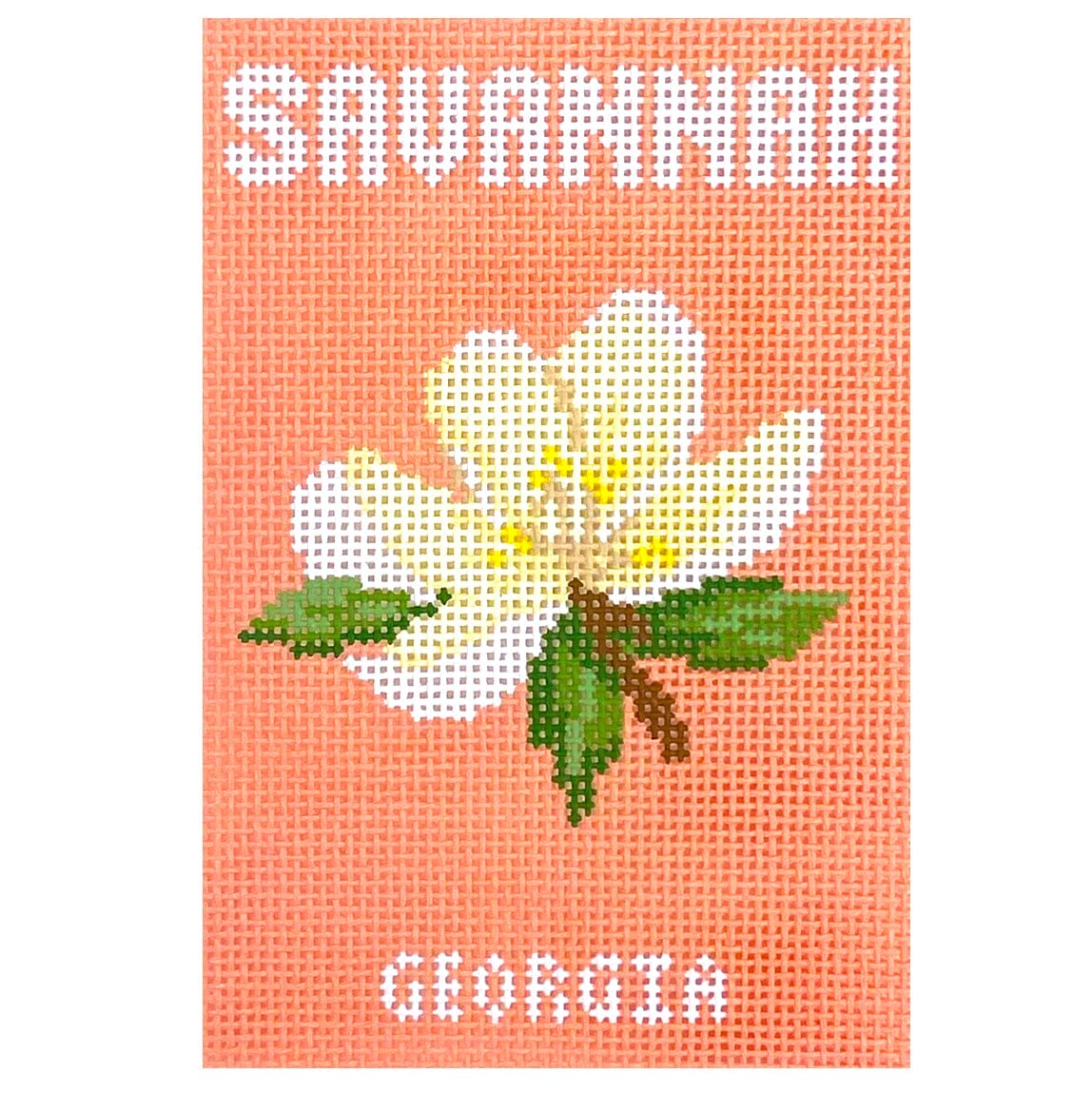 Savannah Book Mini Painted Canvas Atlantic Blue Canvas - 1