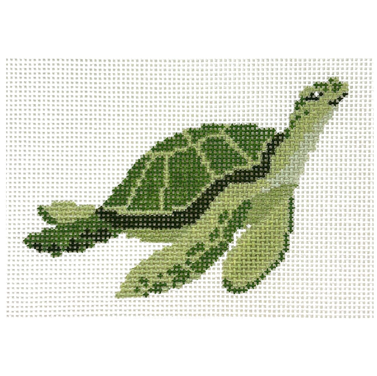 Sea Turtle Painted Canvas Bell House Designs - 1