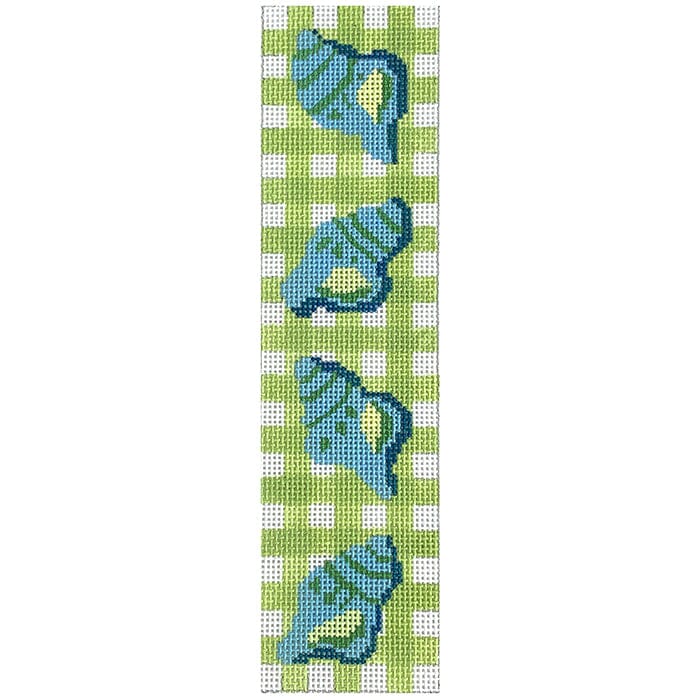 Seashells Bookmark Painted Canvas J. Child Designs - 1