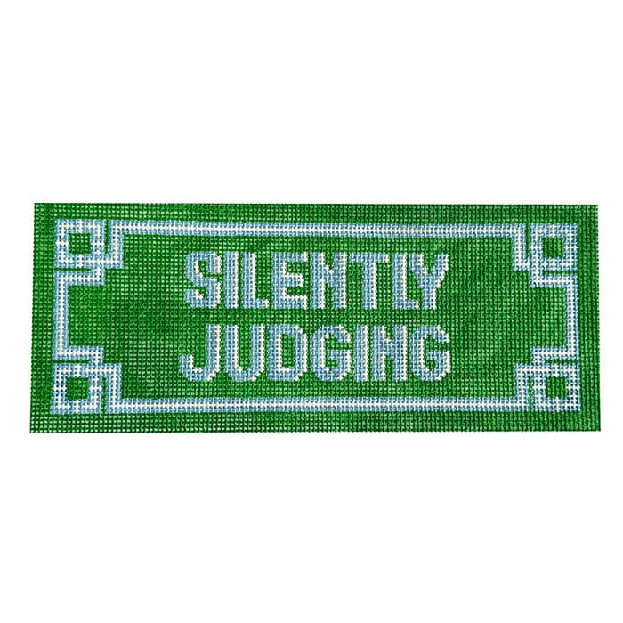 Silently Judging Painted Canvas KCN Designers - 1