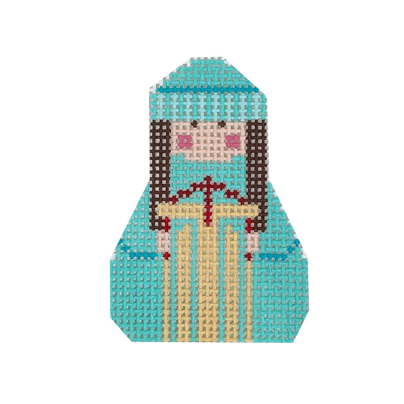 Sled Angel Painted Canvas KCN Designers