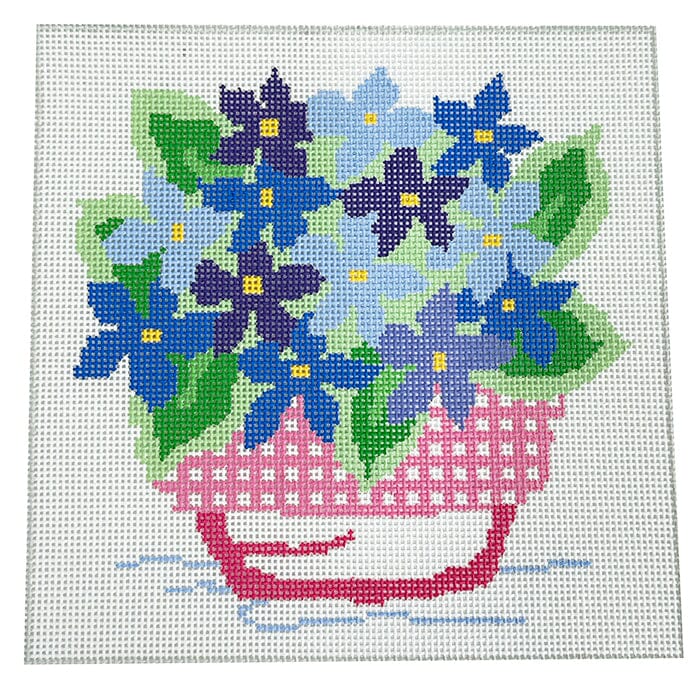 Small Bouquet #8 Painted Canvas Jean Smith - 1