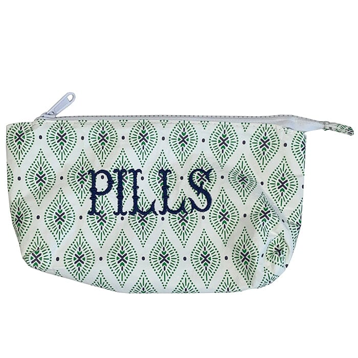 Small PILLS Bag Accessories Wipstitch Needleworks Navy - 1