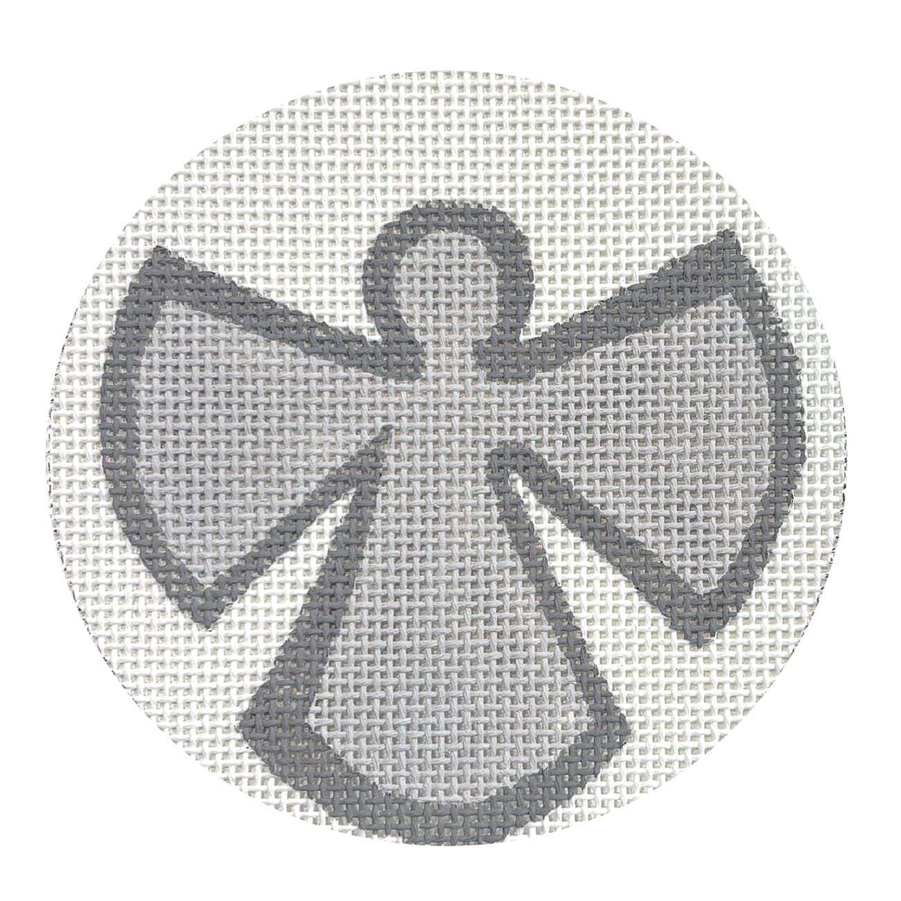 Snow Angel Round Beginner Atlantic Blue Canvas - 1