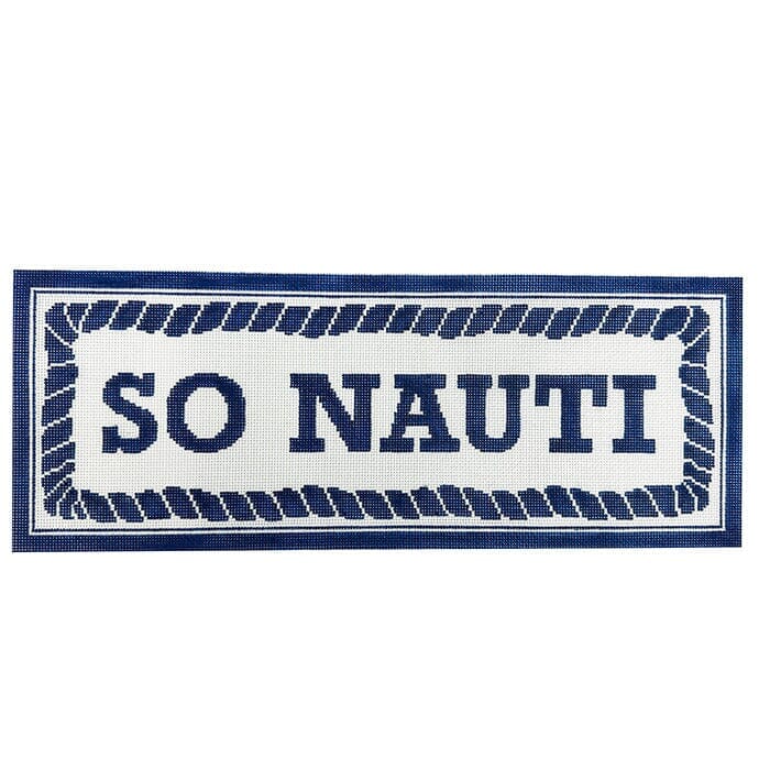 So Nauti Painted Canvas Ann Kaye Studio - 1