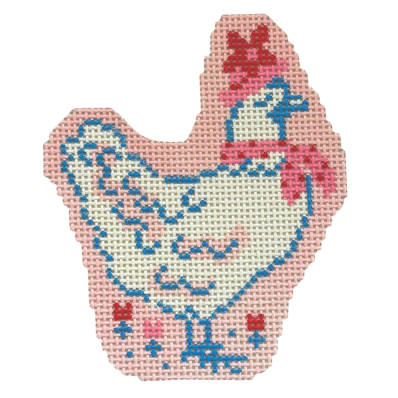 Spring Chicken Painted Canvas Le Point Studio - 1