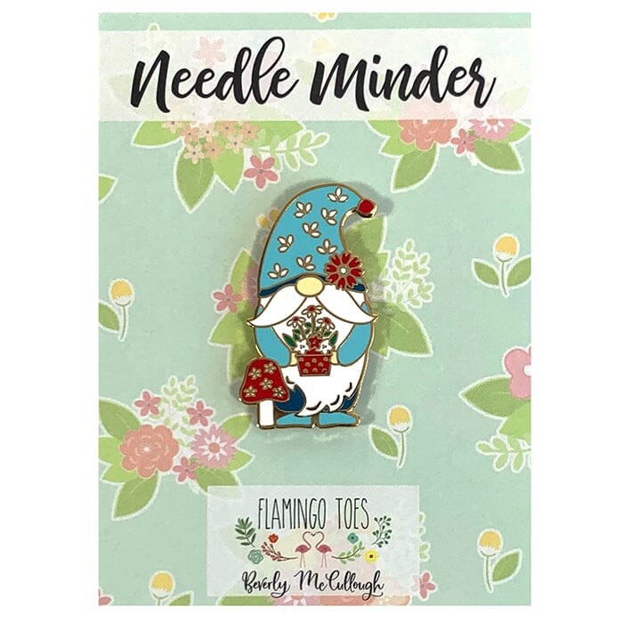 Spring Gnome Floral Needleminder Accessories Flamingo Toes - 1