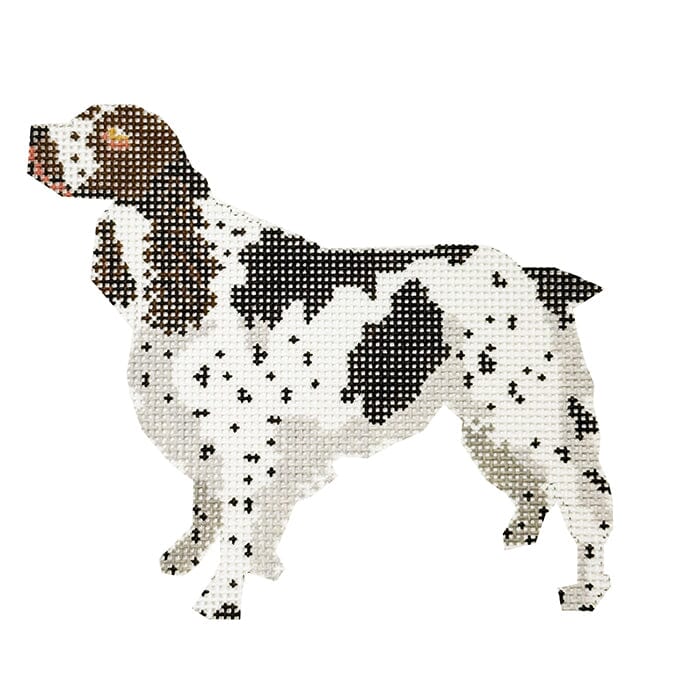 Springer Spaniel Profile Printed Canvas PIP & Roo - 1