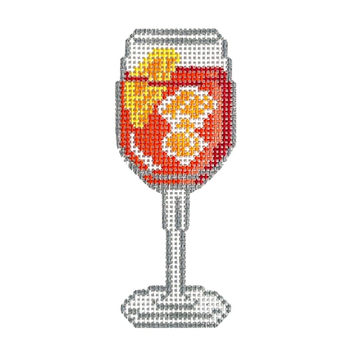 Spritz Cocktail Painted Canvas Morgan Julia Designs - 1