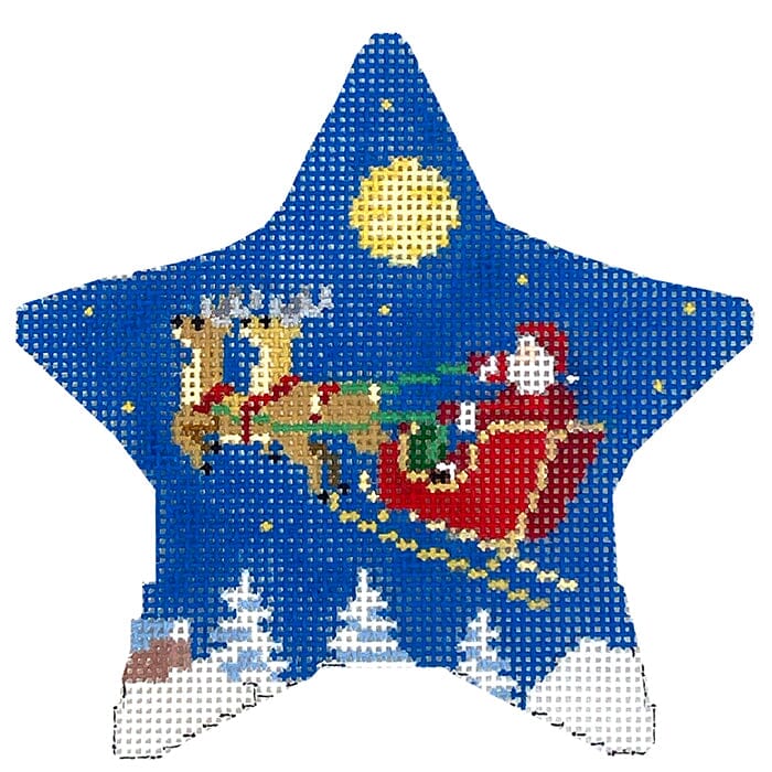 Star, Moonlight Ride Painted Canvas Susan Roberts Needlepoint Designs Inc. - 1