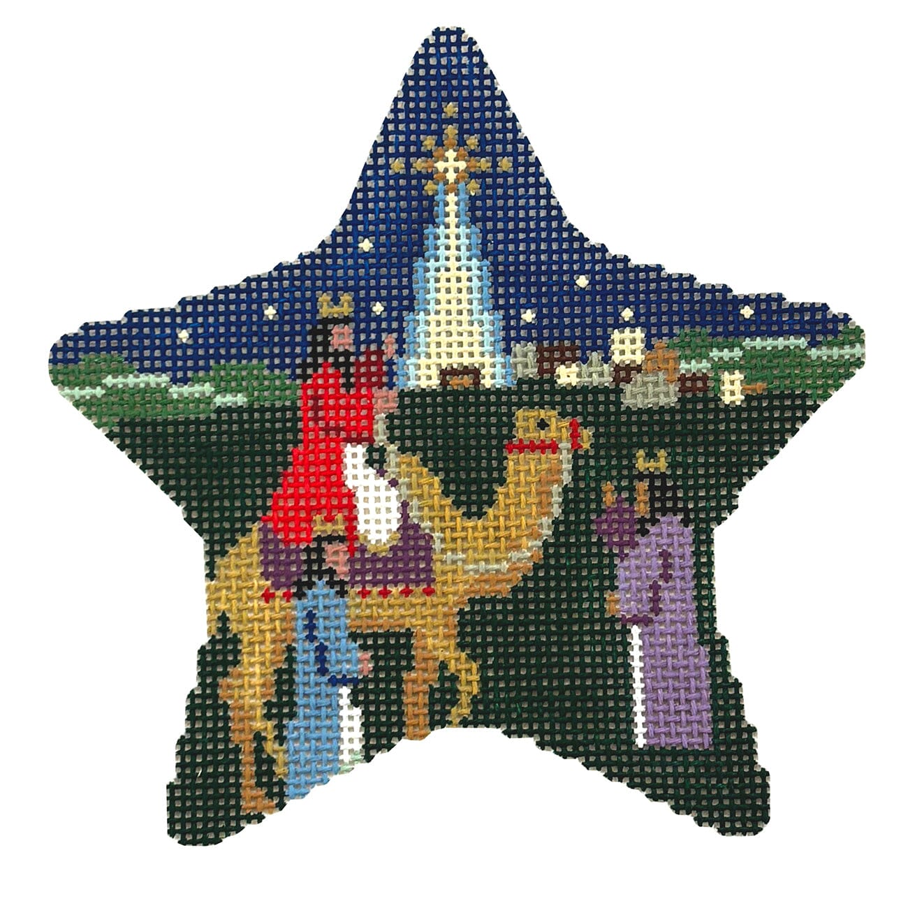 Star, Three Kings Journey Painted Canvas Susan Roberts Needlepoint Designs Inc. - 1