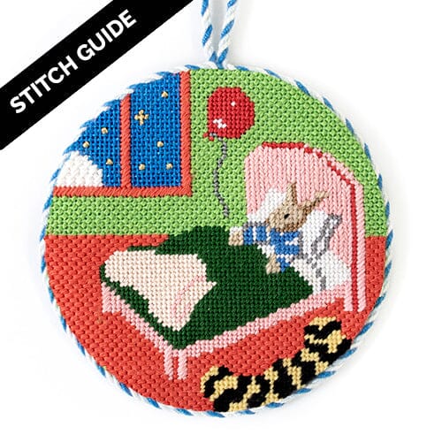 Stitch Guide Bunny in Bed Stitch Guides/Charts Silver Needle