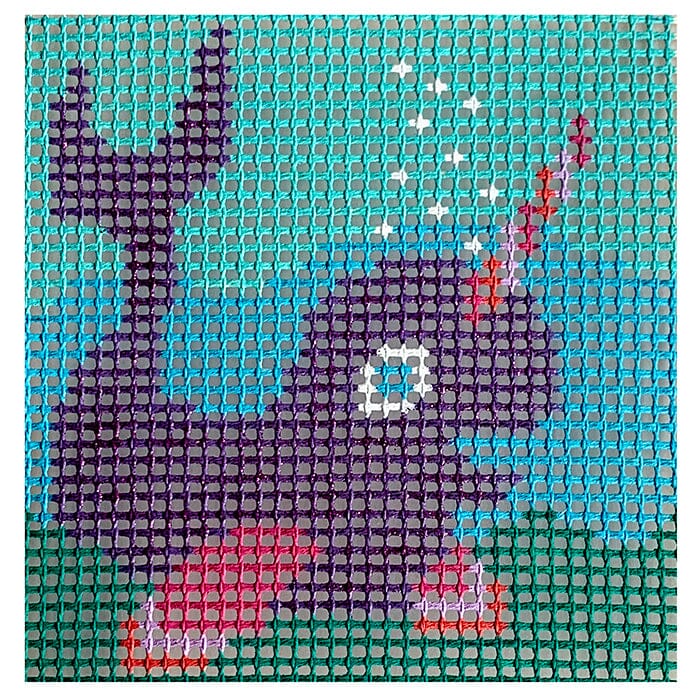 Stitchin' Littles Kit - Nahla Narwhal Kits Purple Palm Designs