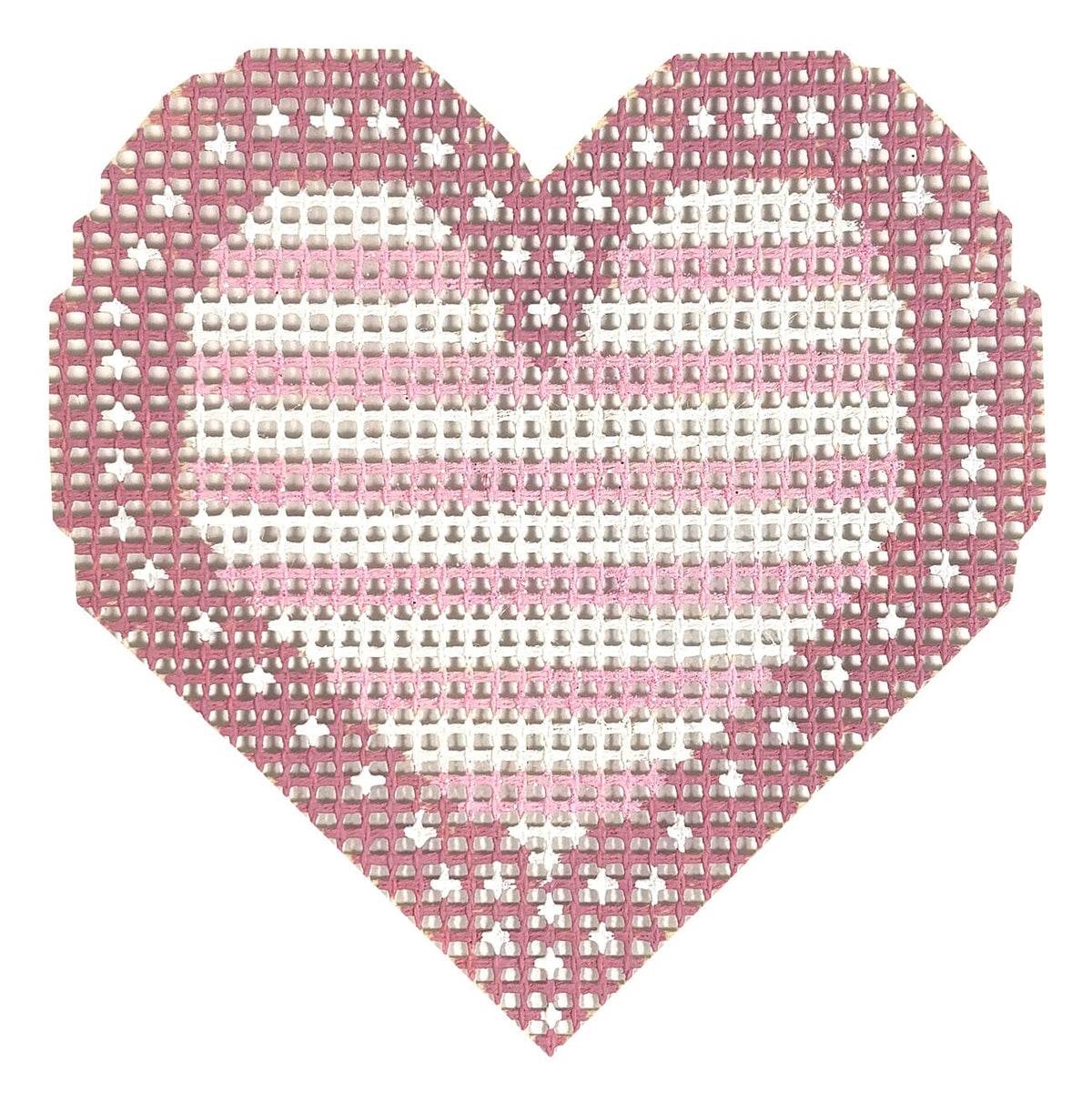 Stitchin' Littles Kit Pink Heart Kits Purple Palm Designs - 1