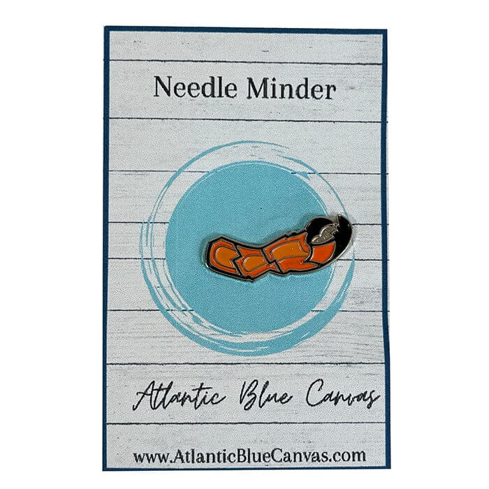 Stone Crab Claw Needleminder ABC Accessories Atlantic Blue Canvas - 1