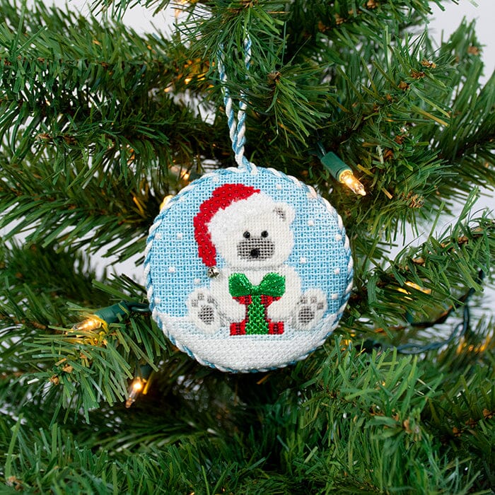 Sunday Stitch Along White Teddy Bear Kit Kits Pepperberry Designs - 1