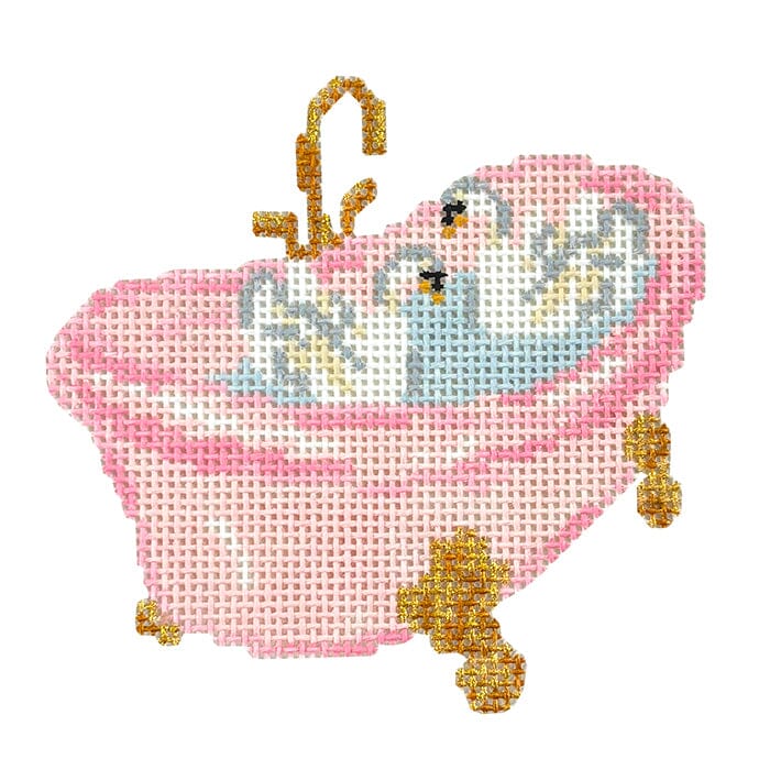 Swans in Bath Accessories POP Needle Arts - 1