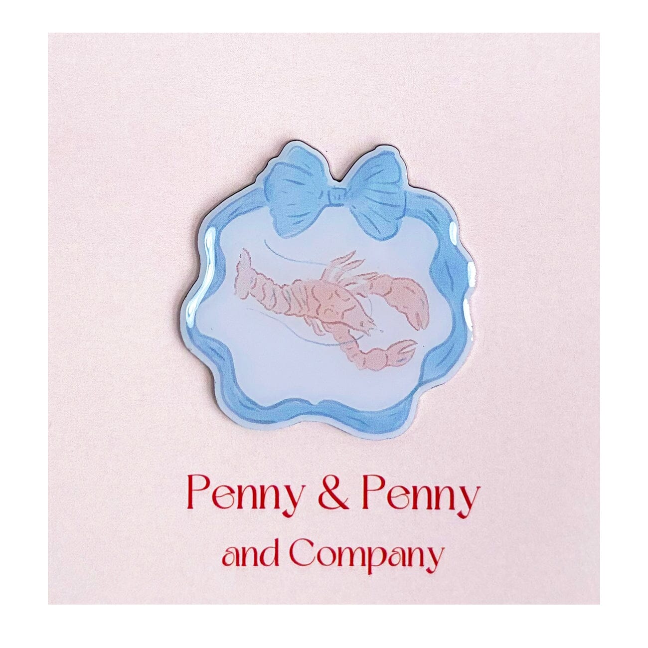 Sweet Seaside Lobster Needle Minder Accessories Penny & Penny and Company - 1
