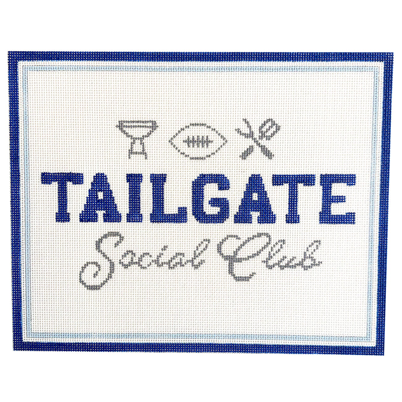Tailgate Social Club Painted Canvas Initial K Studio - 1