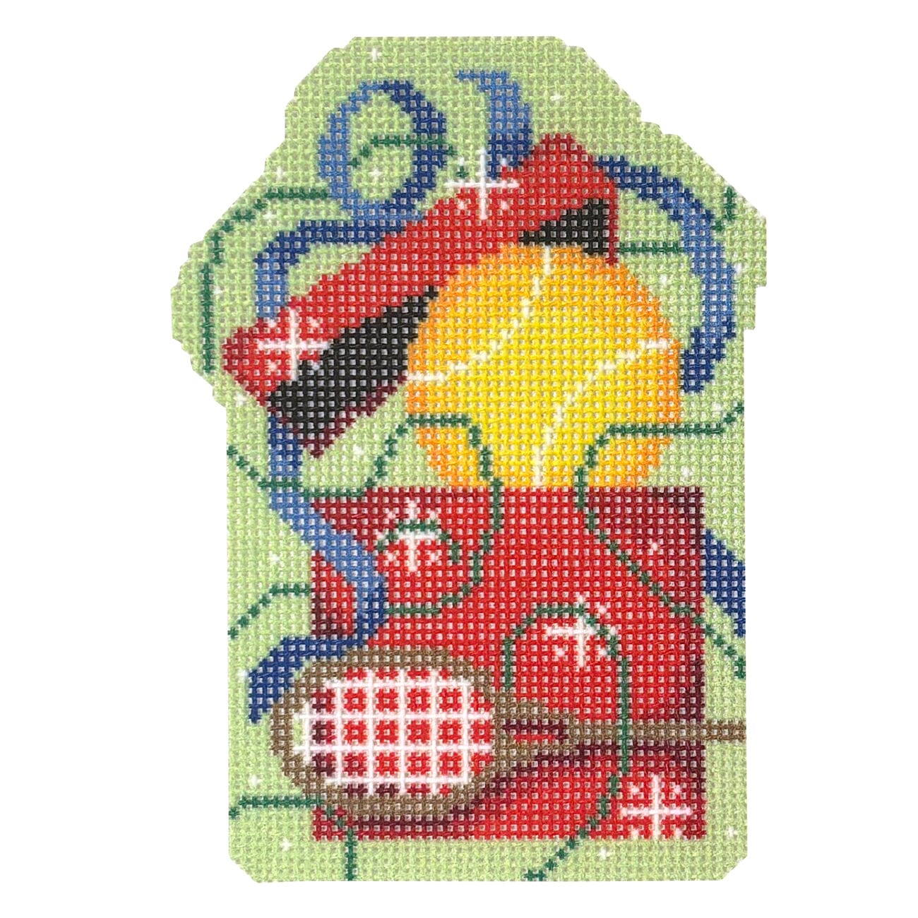 Tennis Present Printed Canvas Needlepoint To Go - 1