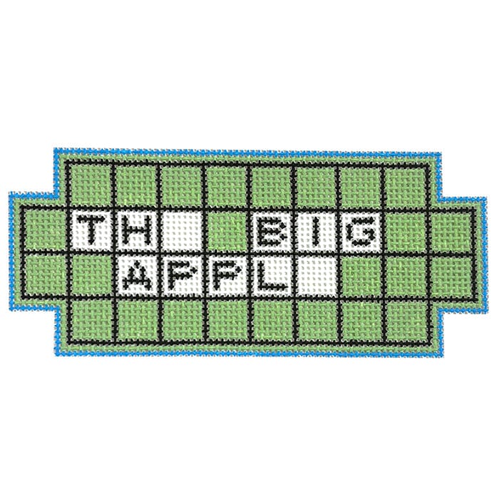 The Big Apple Painted Canvas Ann Kaye Studio - 1