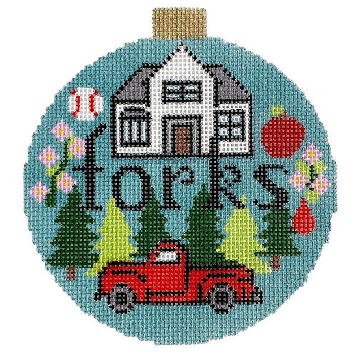 The Book Canvas Forks Painted Canvas Mopsey Designs - 1