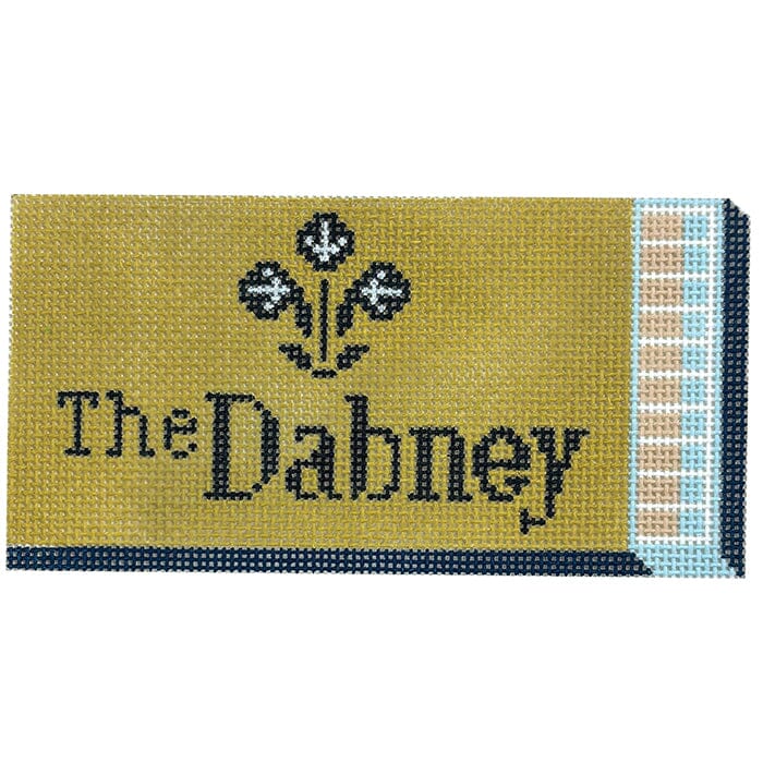 The Dabney Matchbox Ornament Painted Canvas Spruce Street Studio - 1