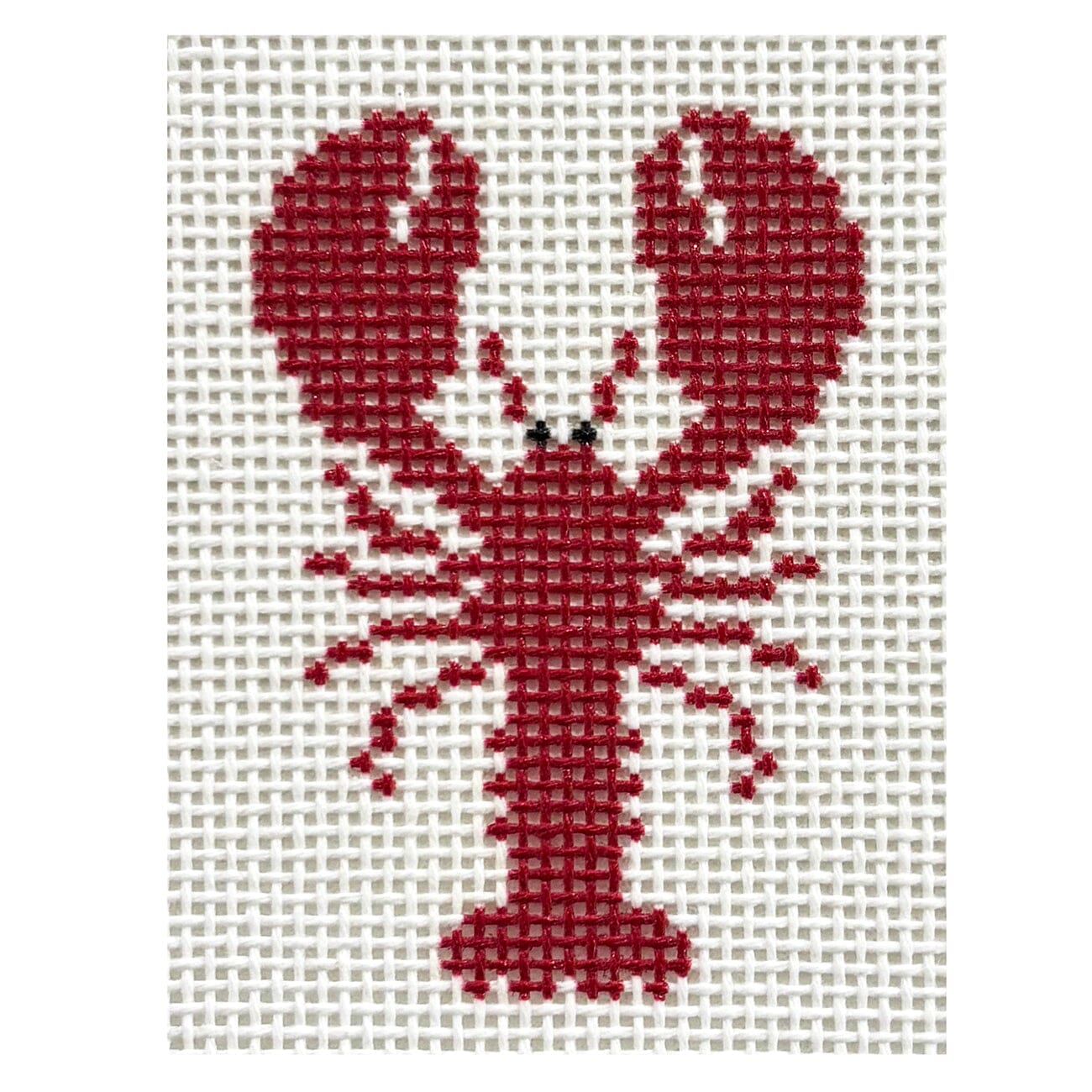 Tiny Red Lobster Painted Canvas Ann Kaye Studio - 1