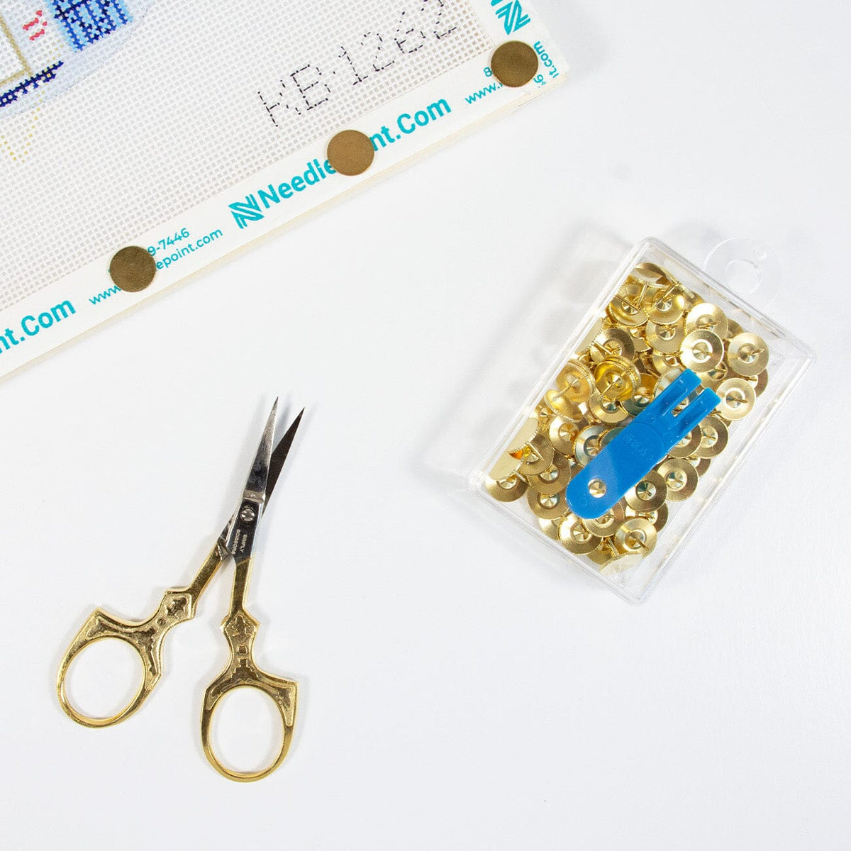 Toledo Gold Handled Scissors - 2