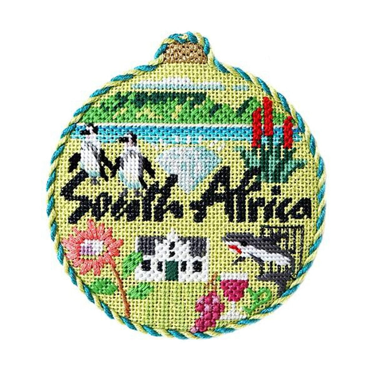 Travel Round South Africa with Stitch Guide Printed Canvas Kirk & Bradley - 2