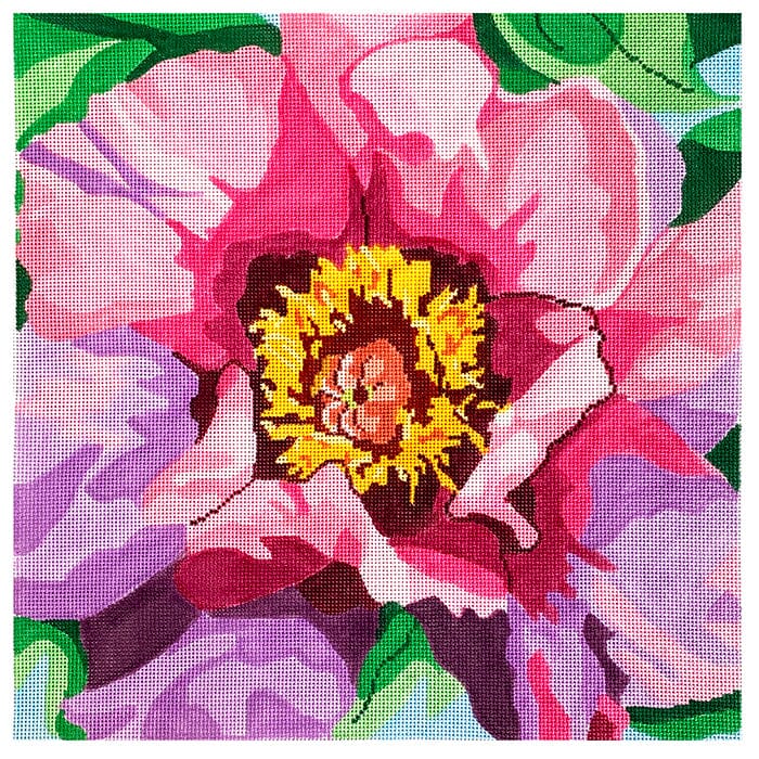 Tree Peony Princess Painted Canvas Jean Smith - 1