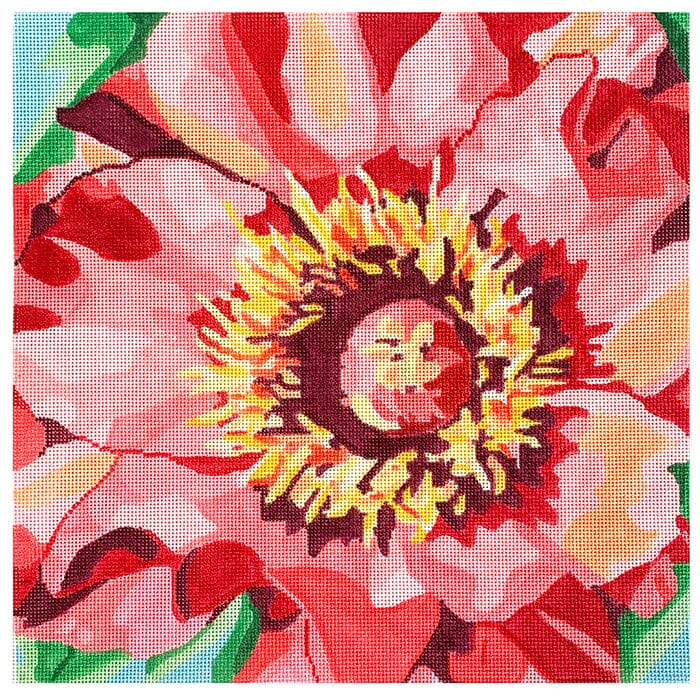 Tree Peony Regal Painted Canvas Jean Smith - 1
