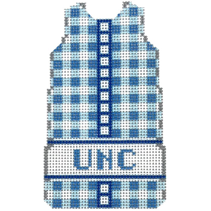 UNC Mini Shift Printed Canvas Two Sisters Needlepoint