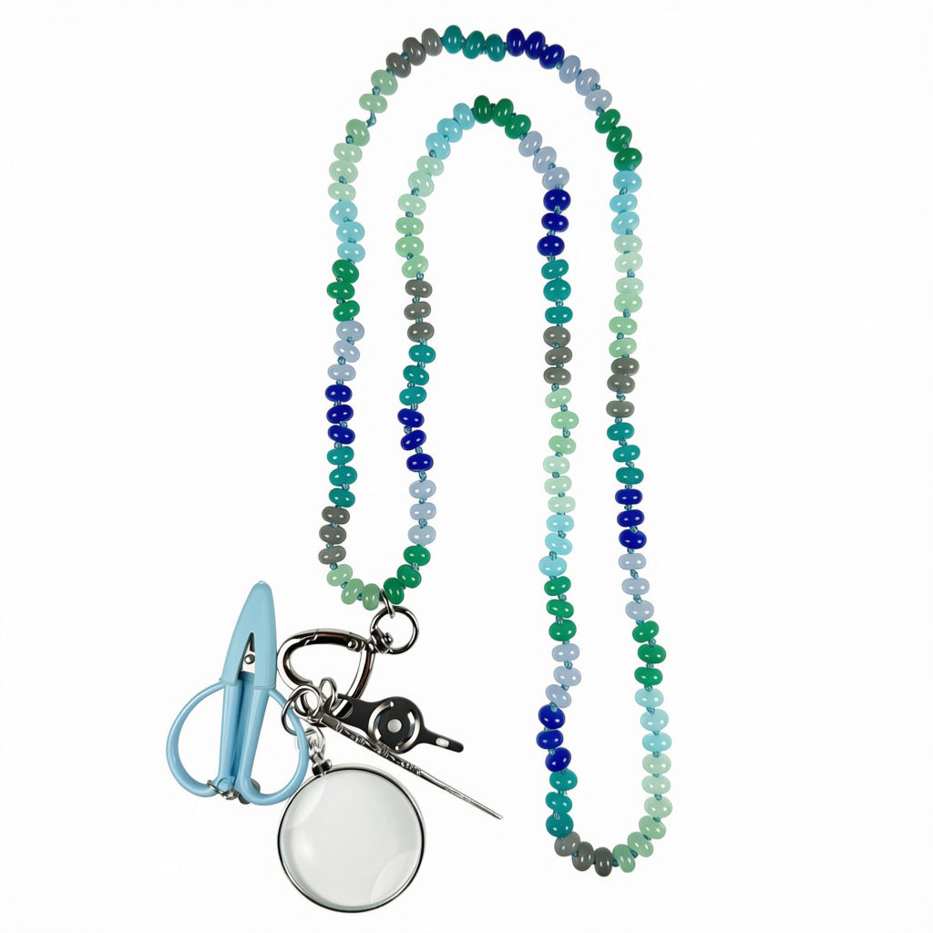 Gemstone Chatelaine Necklace Gulfstream Multi Pez - 1