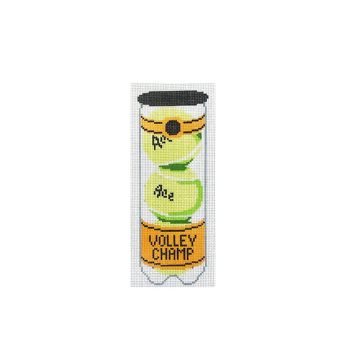 Volley Champ Painted Canvas Initial K Studio - 1