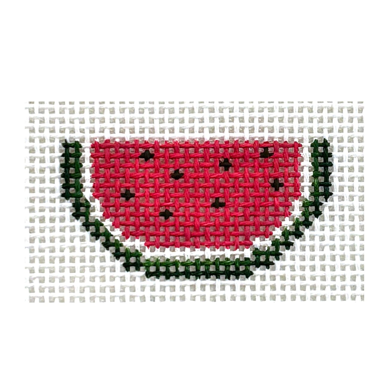 Watermelon Mini Painted Canvas MF Needlepoint - 1