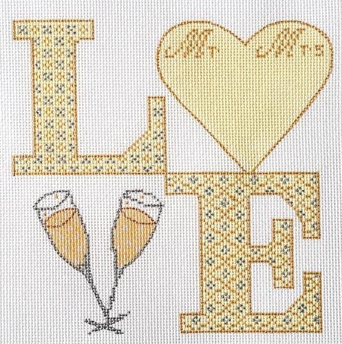 Wedding Painted Canvas Funda Scully - 1