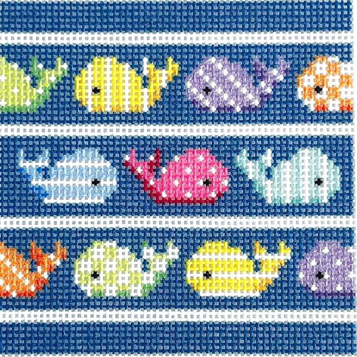 Whaley Good Insert Printed Canvas Two Sisters Needlepoint