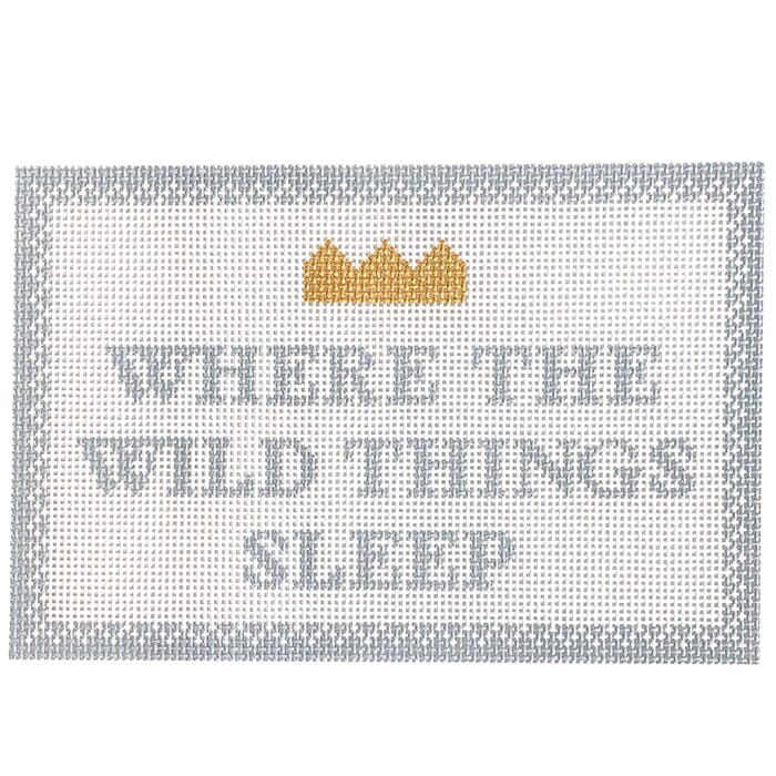 Where the Wild Things Sleep Painted Canvas Love MHB Studio - 1