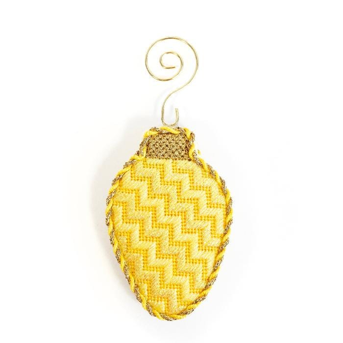 Yellow Lightbulb Kit Kits Needlepoint.Com