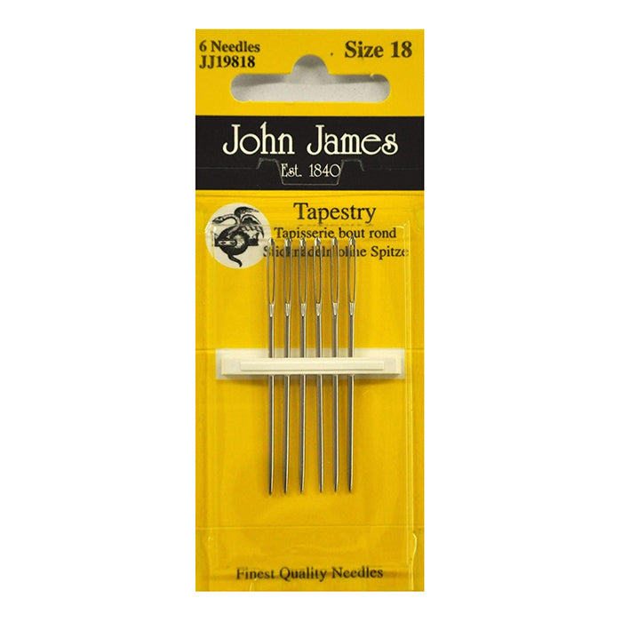 #18 John James Tapestry Needles Accessories Fleur de Paris - 1