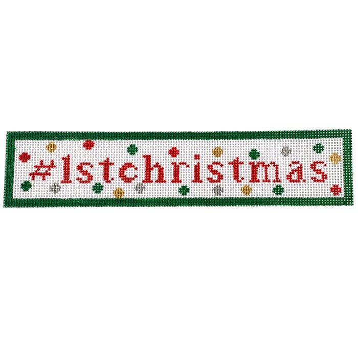 #1stchristmas Painted Canvas Kristine Kingston
